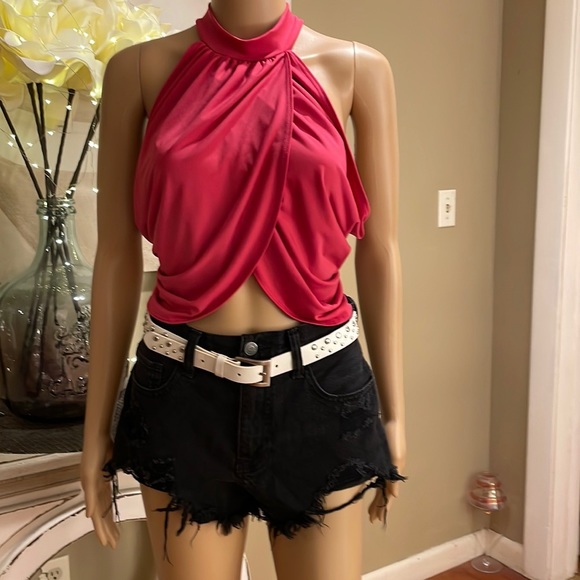 love J Tops - 🦋Love J Pink top. NWT SIZE Large